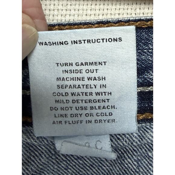 Cinch Men's Denim Jeans Sz 33x36 (34) Distressed Grunge Work Cowboy Straight Leg - Picture 10 of 16